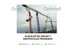 Tablet Screenshot of gruascarbonell.com